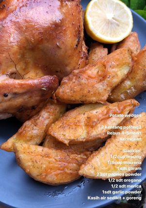 Foto resep Potato wedges
