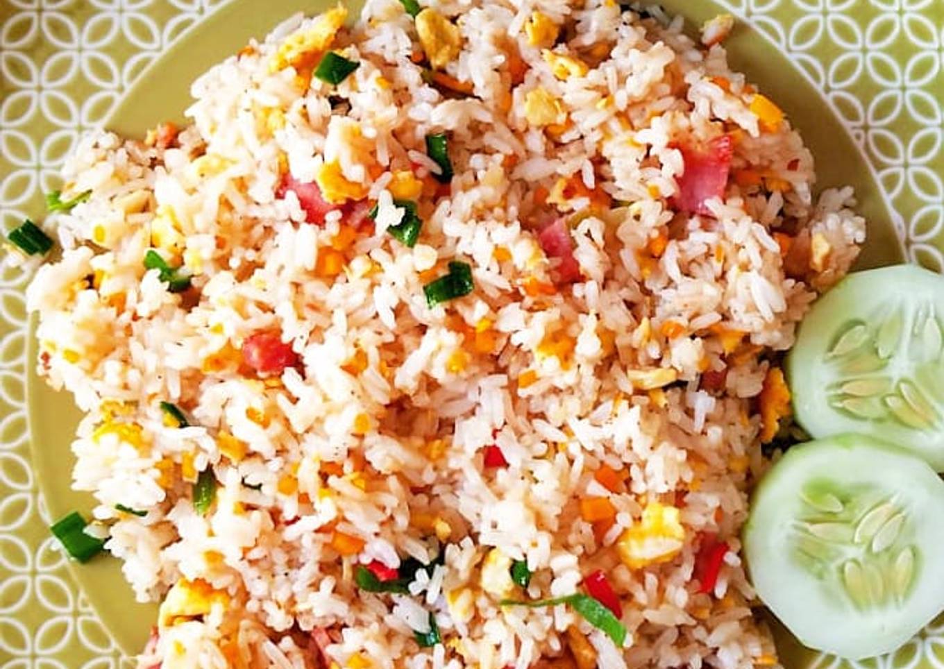 Nasi goreng ham