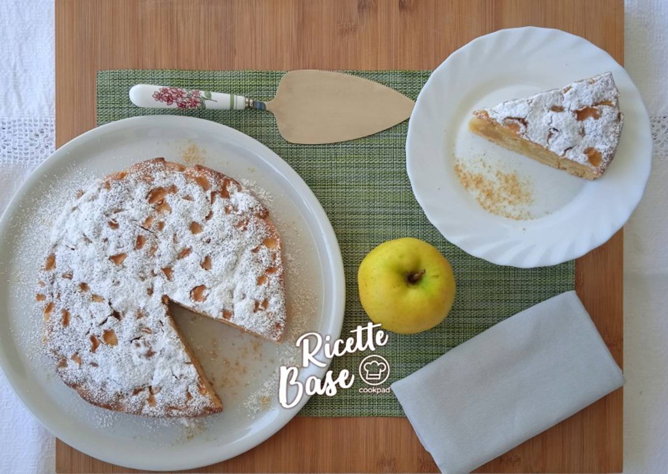 Apple and ginger pie