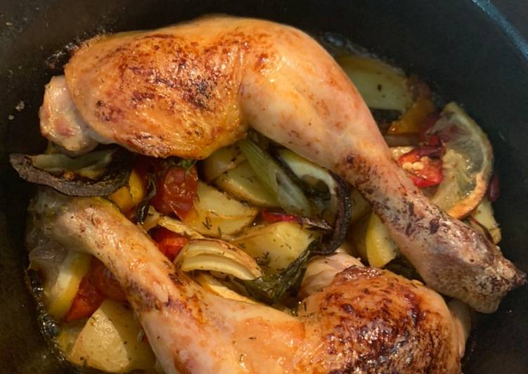 Steps to Make Favorite Tomato garlic chicken