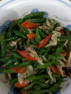 Foto resep Tumis buncis &teri pedas