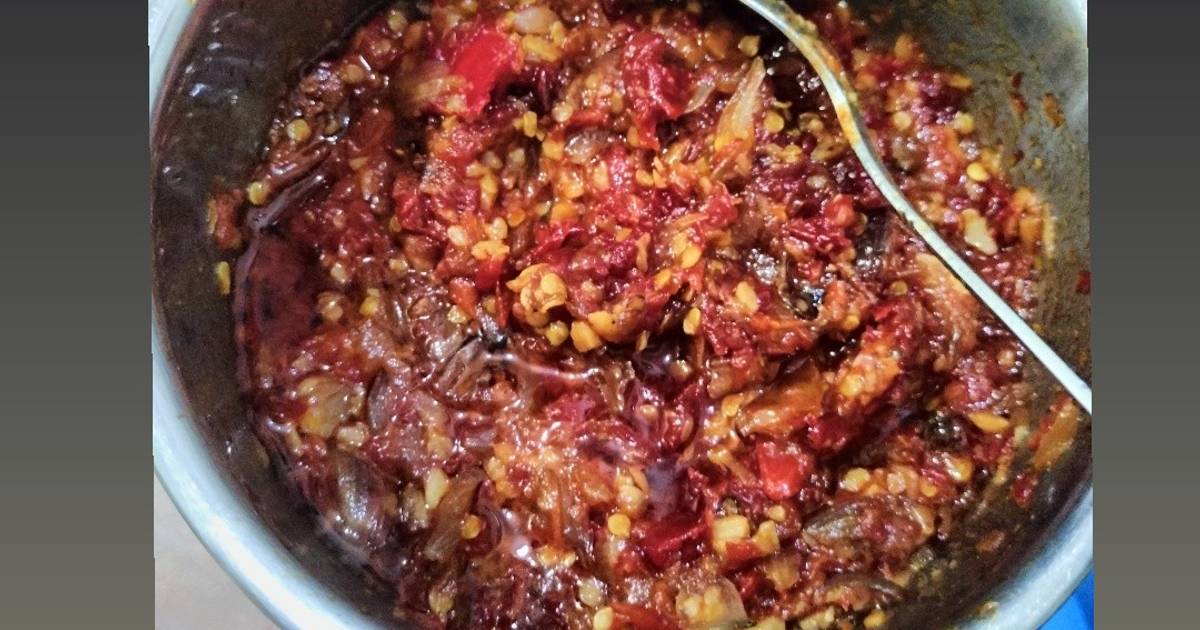 Resep Sambal Bajak Oleh Masihdapurmertua🍳 Cookpad