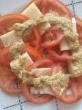 Ensalada de Tomate con aliño de almendras