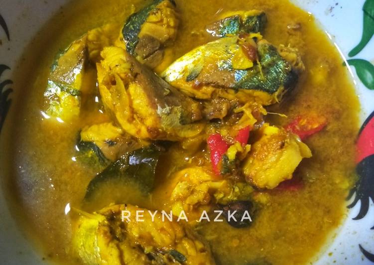 Resep Gulai Keueung Ikan Layang, Anti Gagal