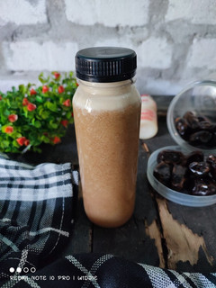 Foto resep Es Kurma Yakult