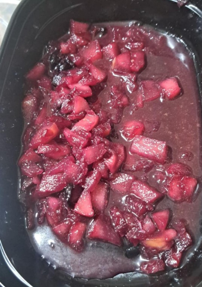 Una foto de Salsa de frutas