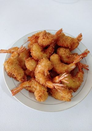 Foto resep Udang Goreng Tepung simple tapi enak renyah