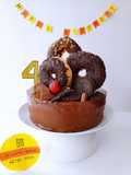 Banoffee Cake With Chocolate Buttercream (Tanpa Mixer)