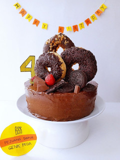 Foto resep Banoffee Cake With Chocolate Buttercream (Tanpa Mixer)