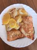 Filete de salmón al horno💃🏻