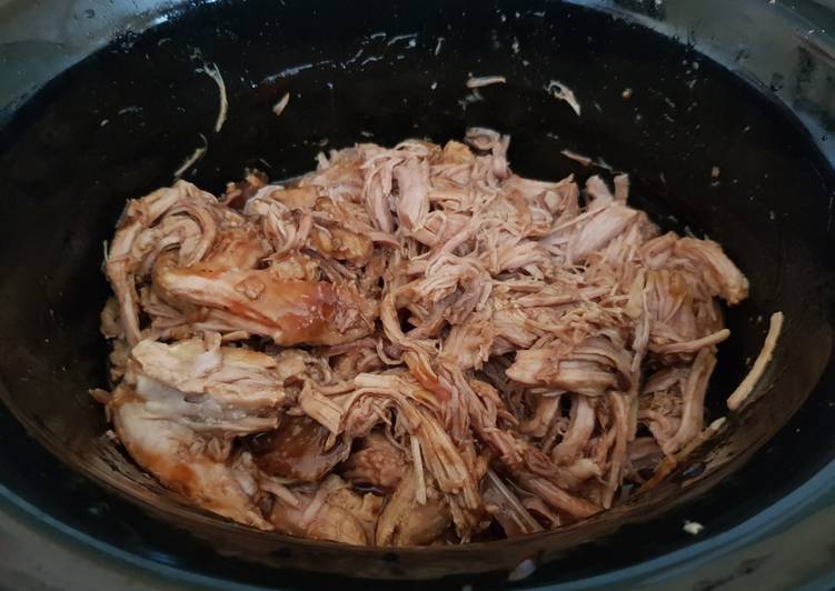 Slow Cooked Pulled BBQ Pork 😀