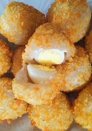 Foto resep Cilok crispy isi telor
