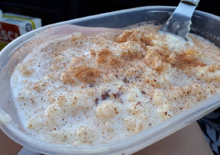 Arroz con leche en panificadora Lidl (silvercrest)