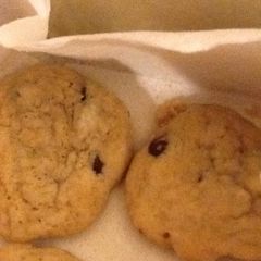 Chocolate chip cookies A picture of Chocolate chip cookies.