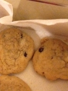 A picture of Chocolate chip cookies.