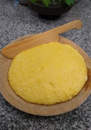Una foto de Polenta lombarda