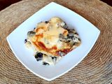 Pastel azteca de huitlacoche Lily Glez.Caraza