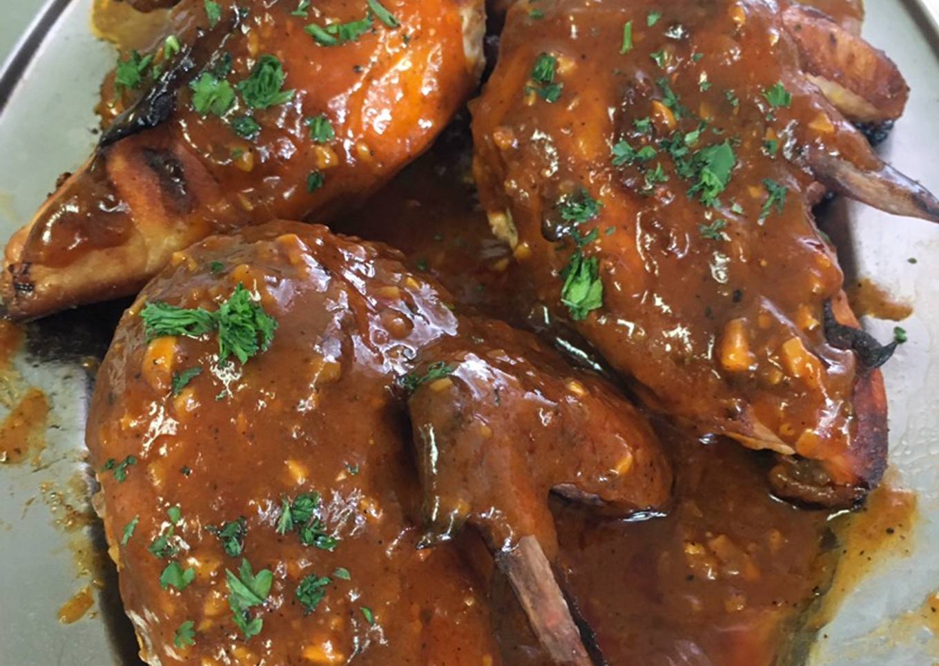 Ayam Panggang Saus Lada Hitam