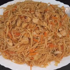 Chicken spaghetti A picture of Chicken spaghetti.