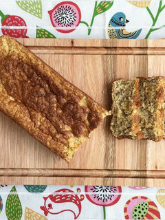 Una foto de Budín de manzana