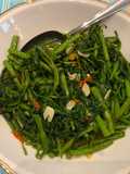 Asiatischer Wasserspinat (Fried Morning Glory)
