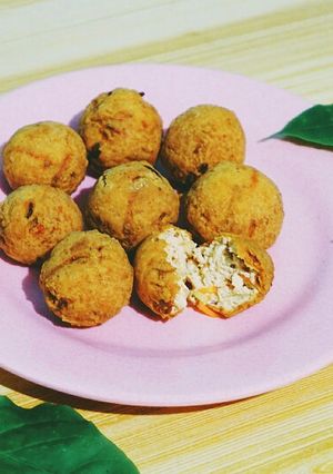 Foto resep Bola bola turnet (tahu kornet)🐢