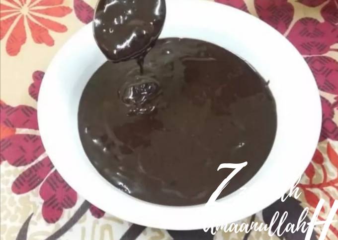 Homemade Cocoa Powder Ganache
