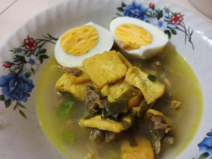  Resep membuat Soto Kuning Tahu Daging dijamin spesial