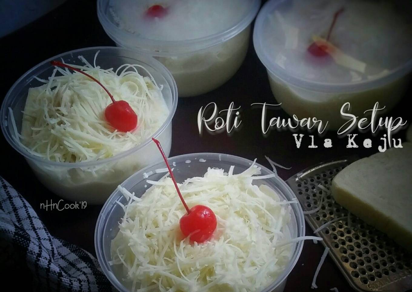 Roti Tawar Setup VLA Keju, ENAK !