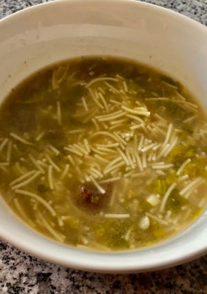 Una foto de Sopita de posta