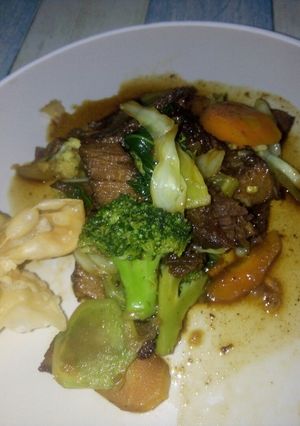 Foto resep Capcai Daging Kecap
