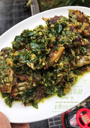 Foto resep Ikan Pari Asap Sambal Ijo