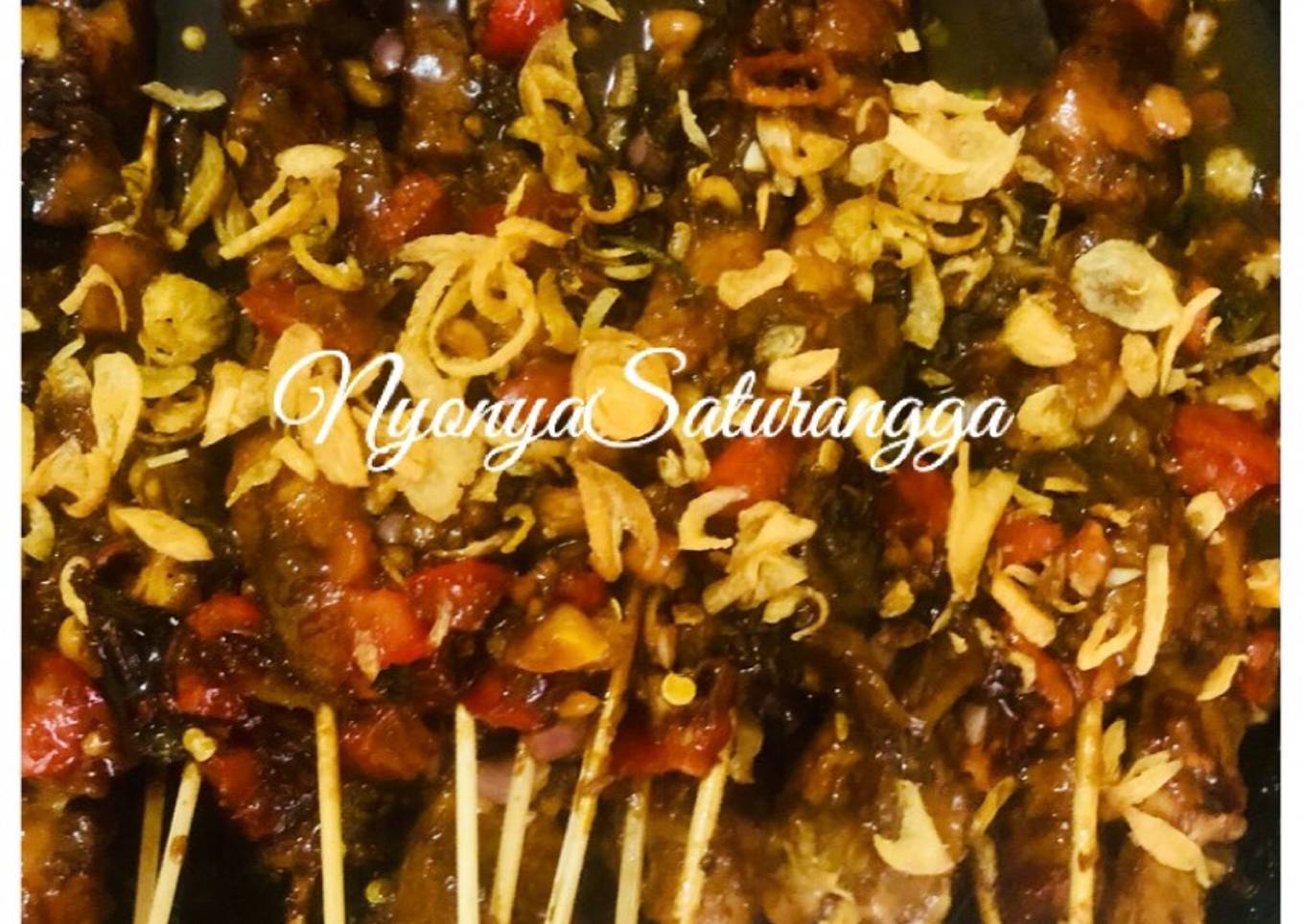Cara Gampang Menyiapkan Sate Ayam Enaakkk Anti Gagal