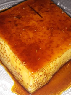 Una foto de Flan casero