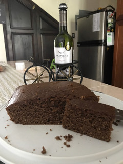 Una foto de Pastel de chocolate con ajonjolí (sésamo)
