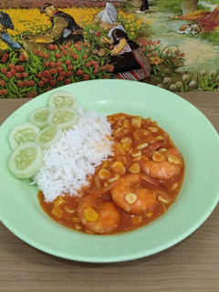 Foto resep Udang jagung manis saos padang