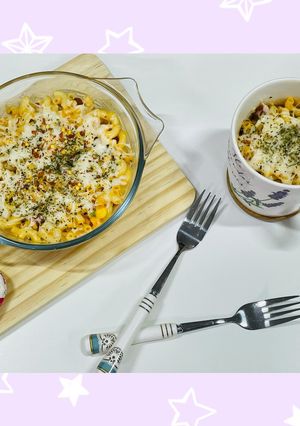 A picture of Microwave Macaroni Pasta.