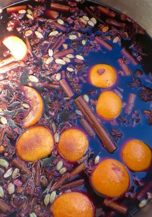 Une photo de Vin chaud aux épices