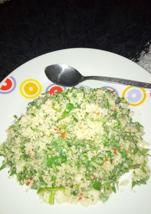A picture of Danbun shinkafa.
