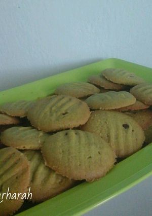 Foto resep Green Tea choco chip cookies