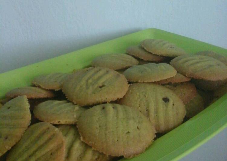 Green Tea choco chip cookies