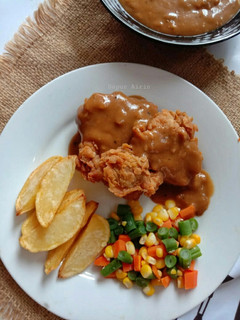 Foto resep Crispy Chicken Steak
