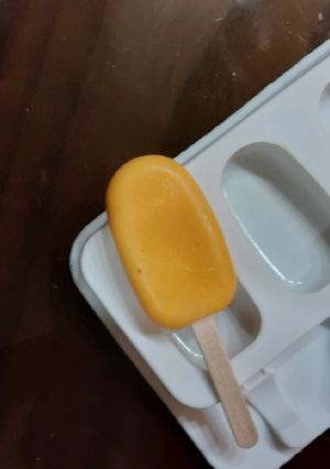 عکسی از دستور بستنی انبه
