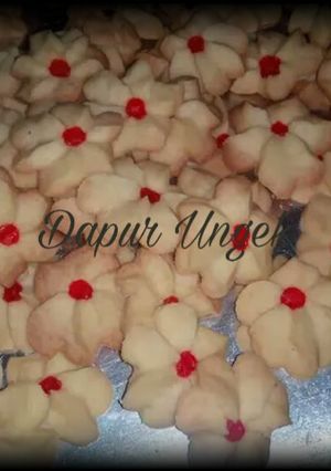 Foto resep Semprit bunga ekonomis (no mixer)