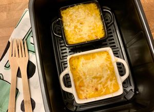 Une photo de ☆Parmentier de Cabillaud et Carottes, à l’Airfryer☆