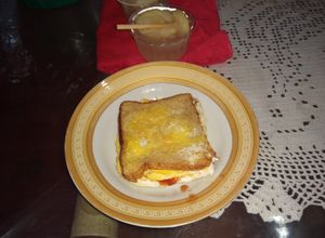 Una foto de Huevo de pan