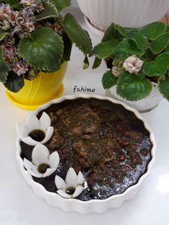 عکسی از دستور قرمه سبزی