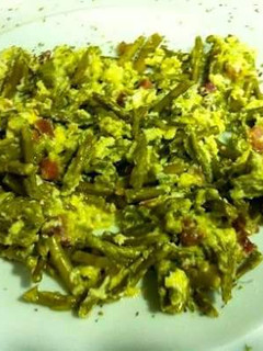 Una foto de Delicioso revuelto de espárragos trigueros
