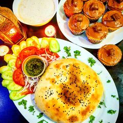 A picture of Arabian ouzi rice/parda pilao.