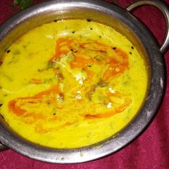 A picture of Spinach (palak) kadi.
